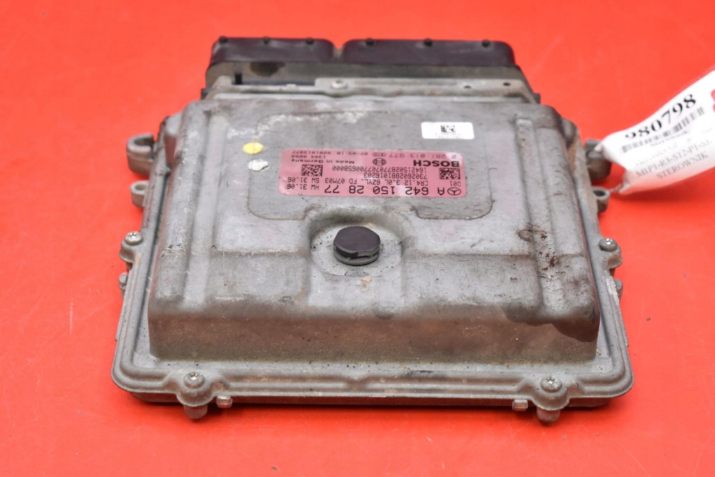 фото №5, Блок керування бортовий комп'ютер двигуна a6421502877 mercedes gl x164 3.0 cdi 224km 06-09