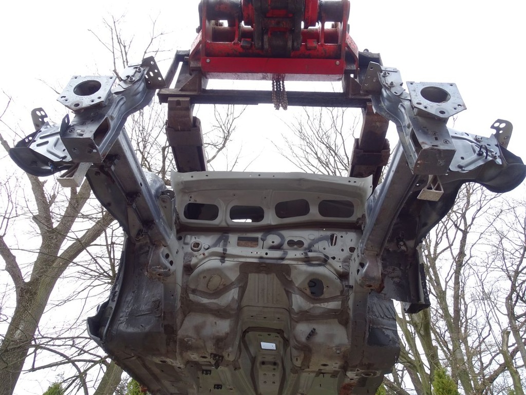 фото №5, Peugeot 407 04-11 четверть блок двигателя a лонжерон подкрылок левый перед ezwd #136