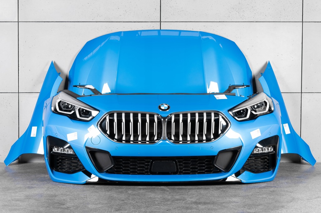 фото №1, Bmw 2 f44 капот крыло бампер pas радиатор лампы led m-pakiet c1d