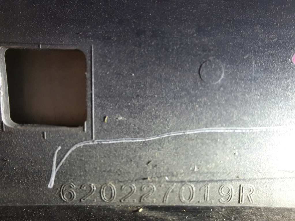 фото №11, Renault captur 17-19 lift бампер перед передний 620227019r