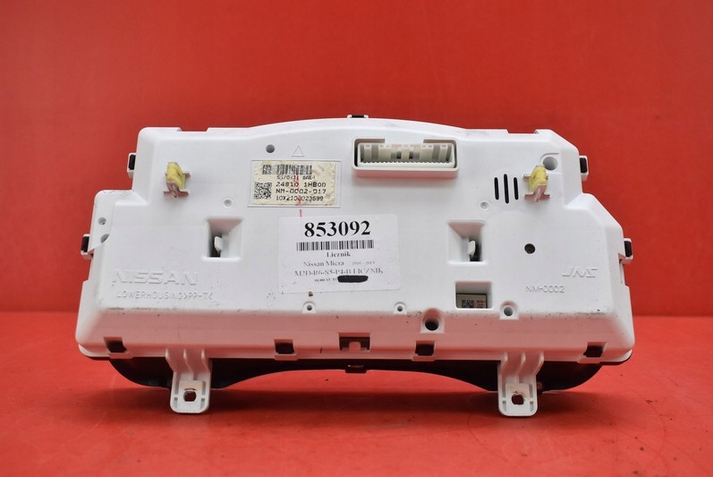 фото №5, Счетчик приборы eu 248101hb0d nissan micra k13 1.2 12v 80 km 10-13