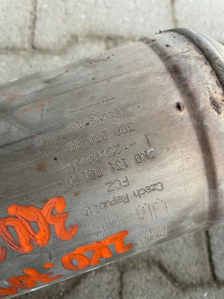 фото №10, Vw caddy катализатор dpf 2k0131701c 2k0131701d