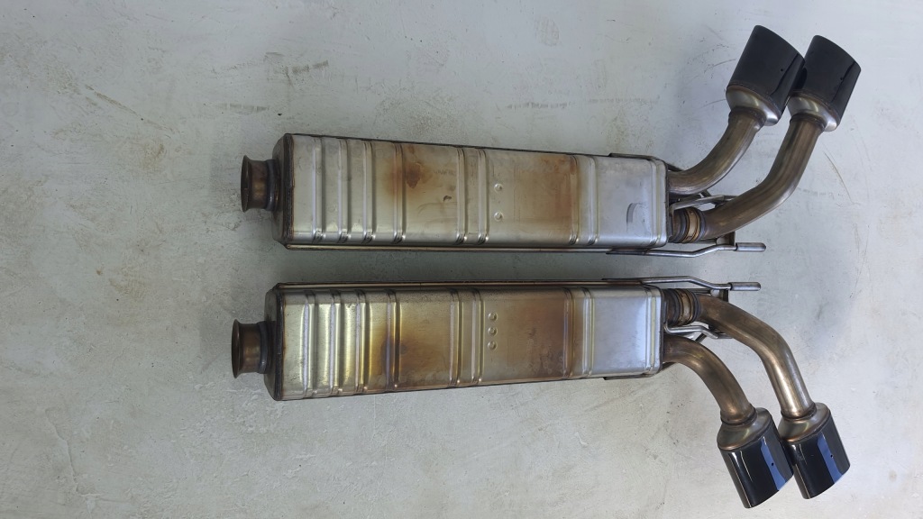 фото №4, Глушитель конечный выхлоп правый левый mercedes g w465 g63amg brabus a4654908800