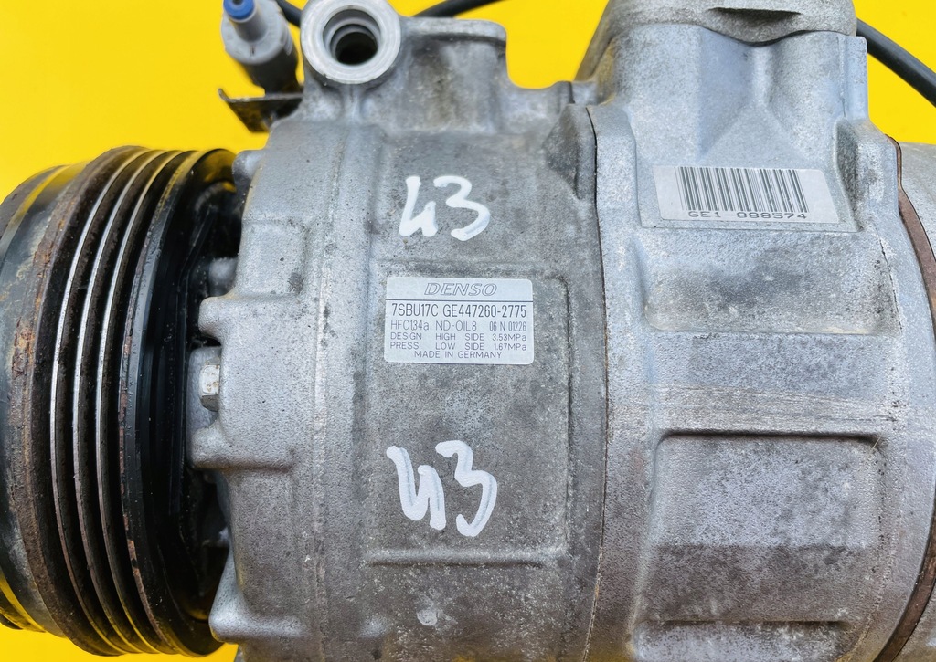 фото №8, Компресор кондиціонера bmw 750i f01 n63 9154072