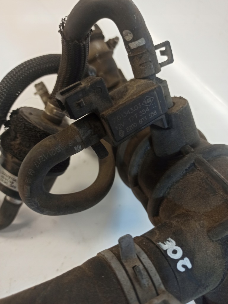 фото №9, Renault clio 4 iv труба клапан вакууму 8200603558 223727641r