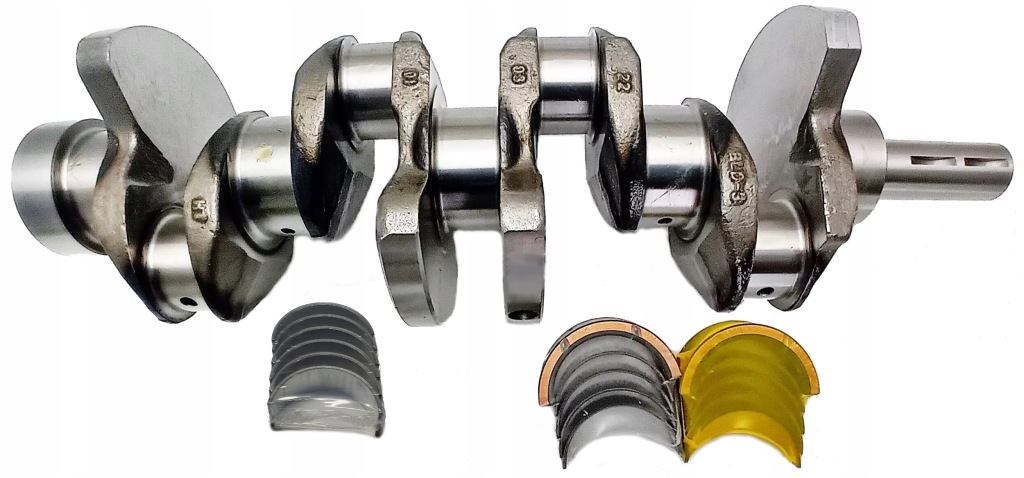 фото №1, Новий wał колінчастий hyundai galloper h100 kia k2500 pregio 2.5 d4ba d4bf d4bh