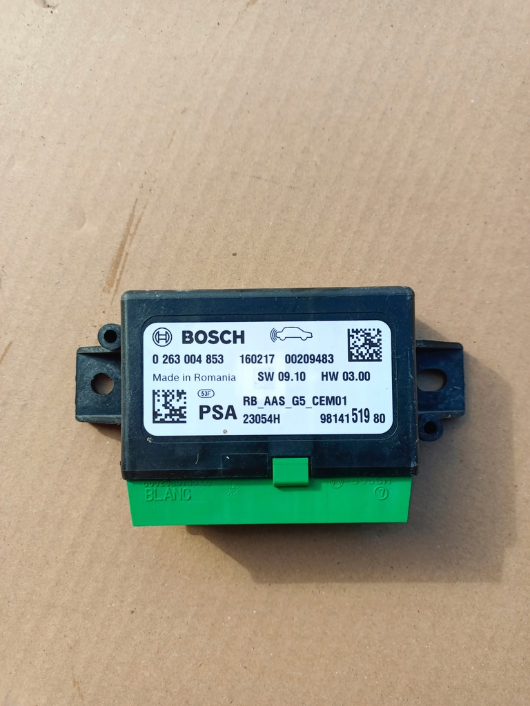 фото №1, Модуль pdc паркування задня citroen c4 cactus peugeot