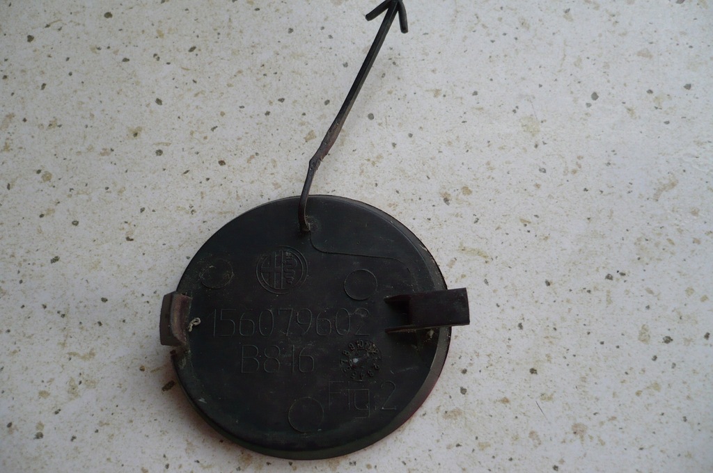 фото №6, Alfa romeo mito 2008-13 r заглушка фаркоп бампер задняя