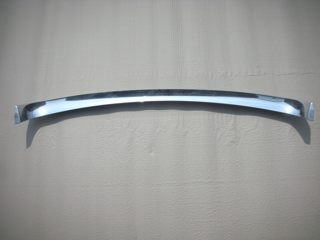 фото №1, Renault scenic 3 iii lift 4 хром середина бампера