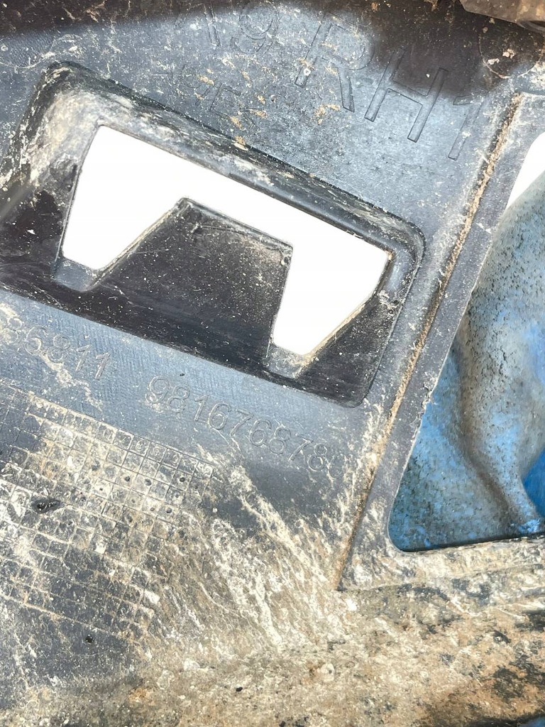 фото №9, Направляющая кронштейн бампера правый задняя partner berlingo iv 4 rifter 9816768780