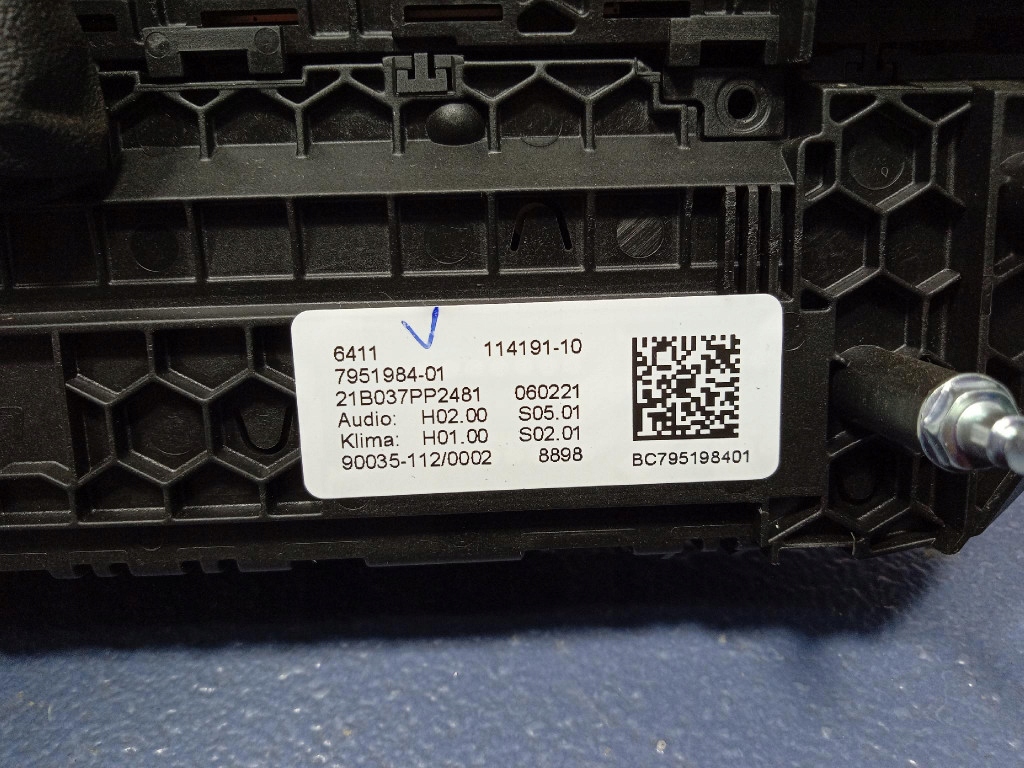 фото №7, Bmw ix3 g08 g01 g02 панель кондиціонера обдув радіо перед 7951984