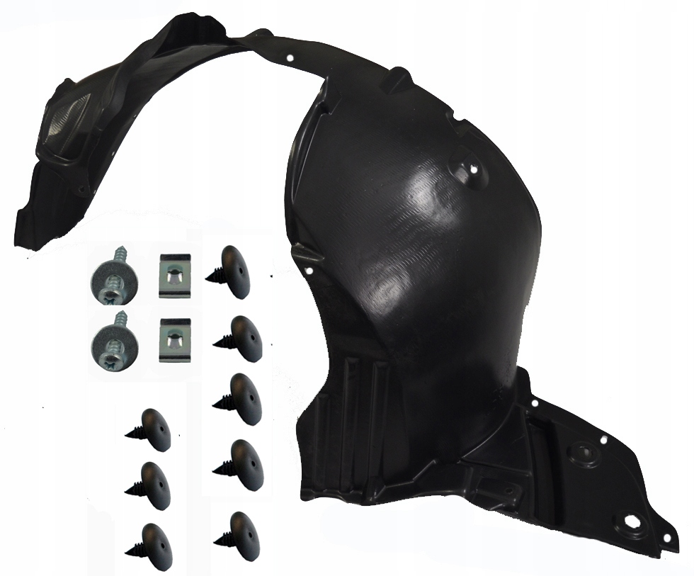 фото №1, Nissan note 06-12 подкрылок передние левая клипсы