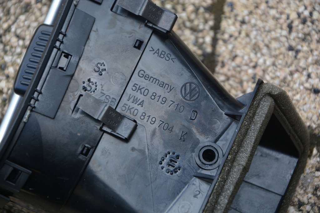 фото №9, Решётки обдув vw golf 6 5k0819703k 5k0819704k 728