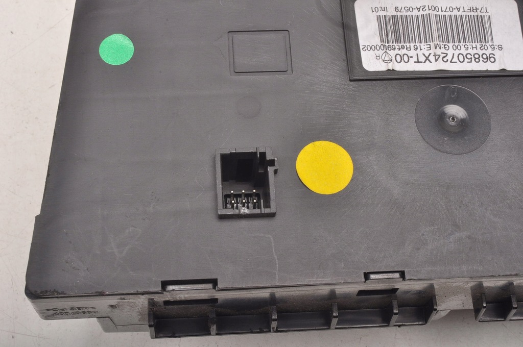 фото №10, Peugeot 308 i панель переключатель кондиционера 96850724xt