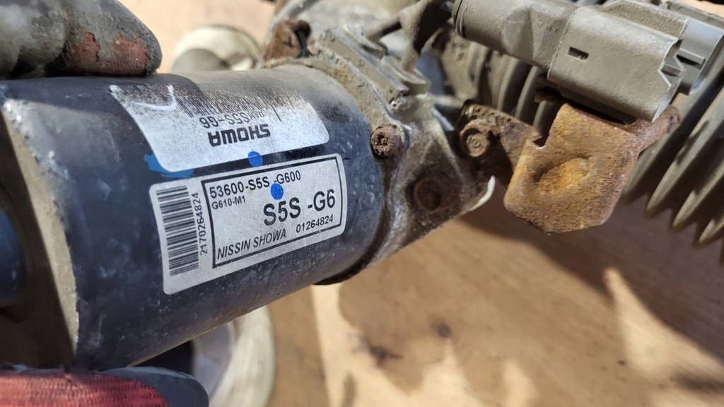 фото №7, Рейка рульова трансмісія honda civic vii 7 01-04 hb 3d 1,4 53600-s5s-g600