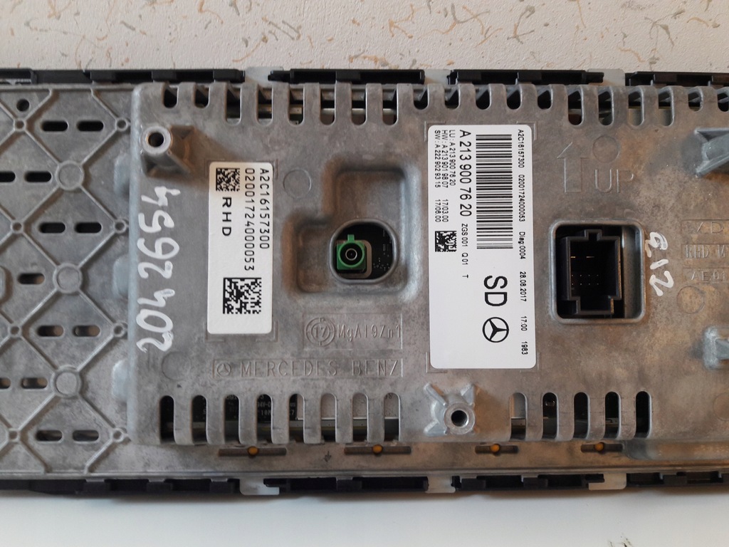 фото №9, Mercedes e w213 монітор дисплей uk a2139007620