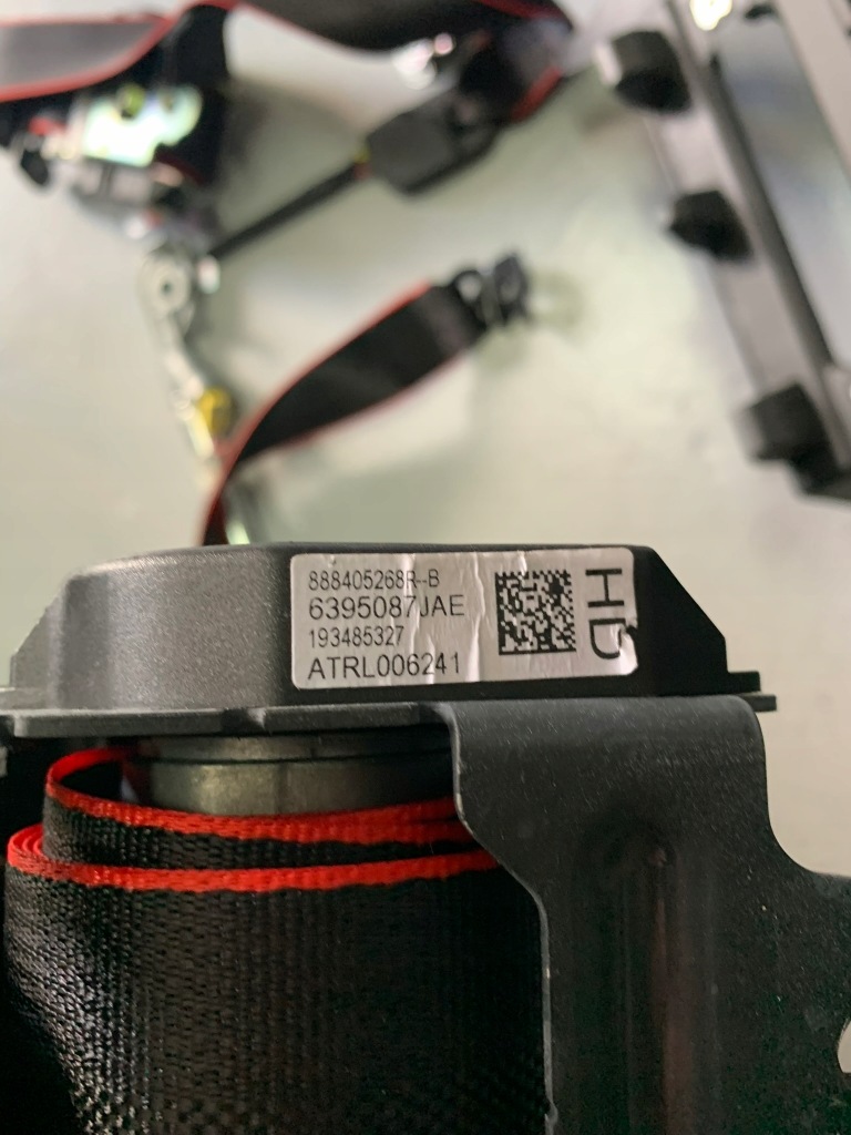 фото №8, Renault clio v rs r.s. line консоль подушки безпеки повітряні подушка безпеки pas натягувач