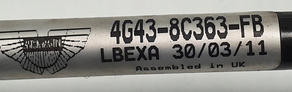 фото №5, Wąż труба wody aston martin rapide 6.0 v12