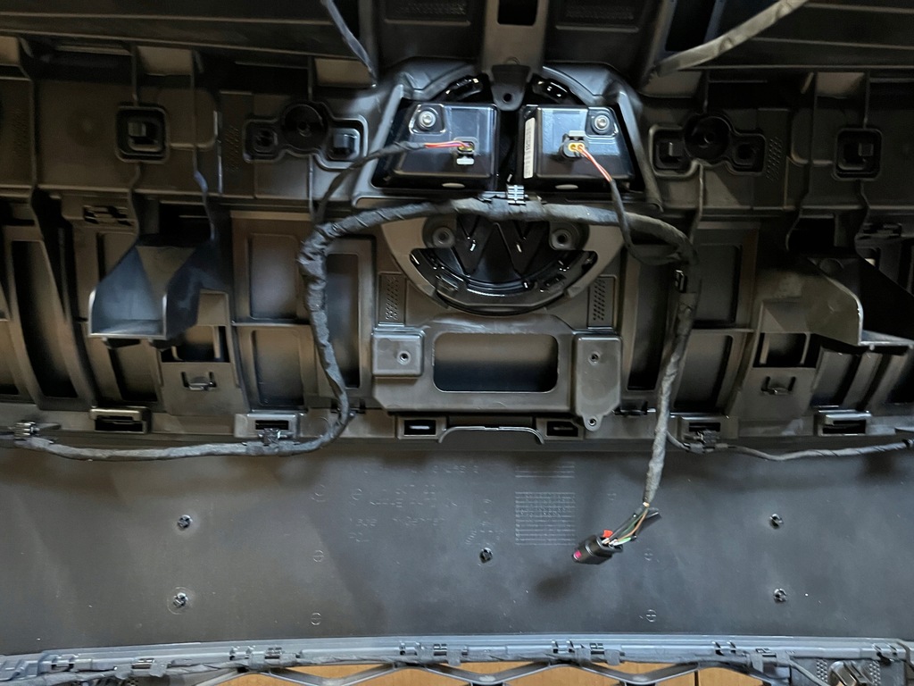 фото №13, Бампер vw id.4 перед бампер передний vw id4 решётка радиатора led 6xpdc электропроводка