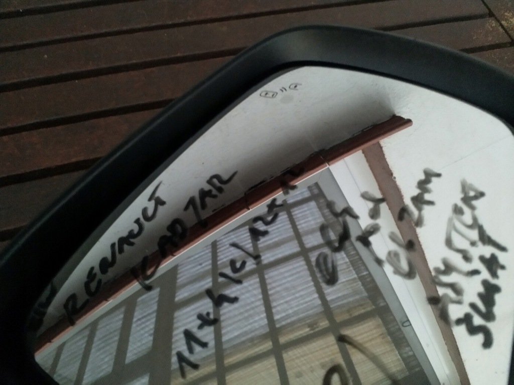 фото №11, Зеркало renault kadjar od 2015 oryg. eu el.zamykane światełko11+4 ассистент