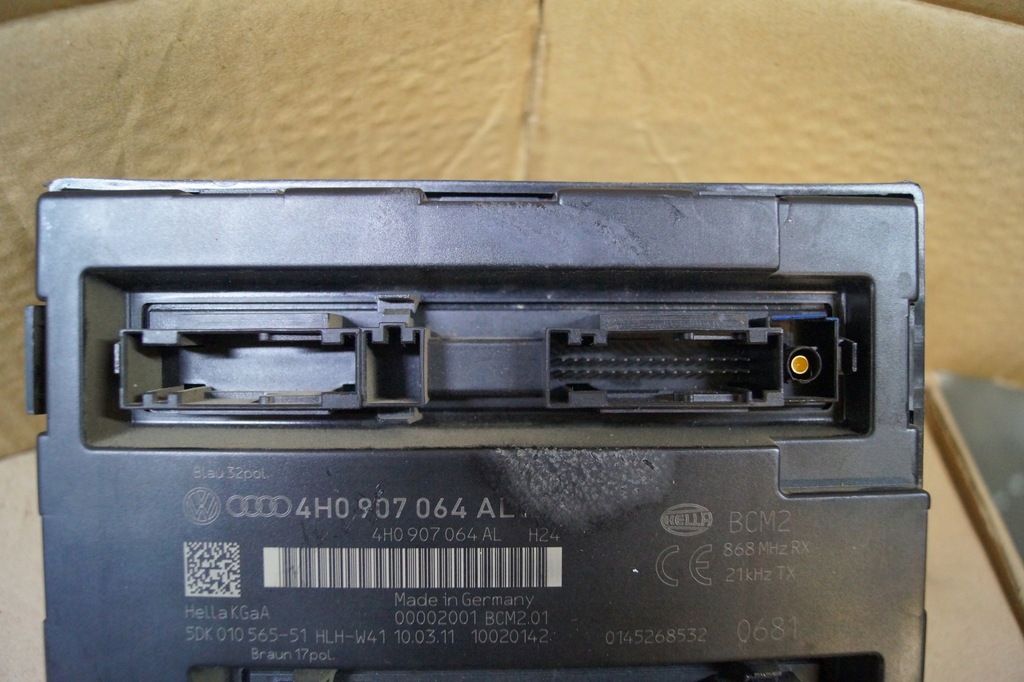 фото №8, Модуль блок управления комфорта audi a8 4h0907064al