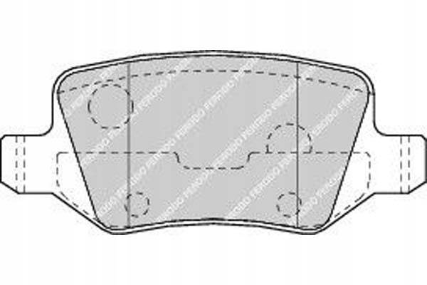 Купить Ferodo тормозные колодки тормозные mercedes a 160 168.033. 1