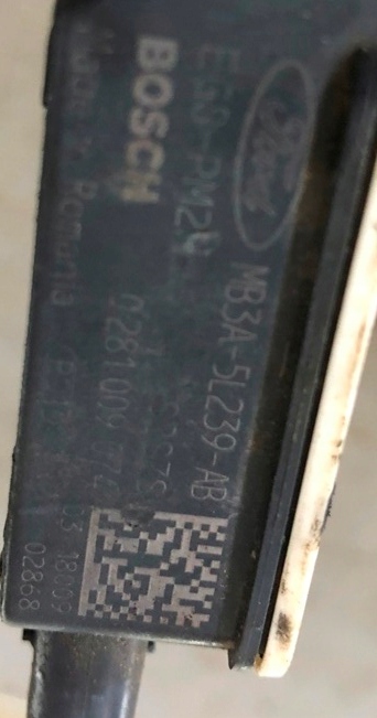 фото №3, Ford ranger iv 2.0 ecoblue датчик лямбда-зонд mb3a-5l239-ab