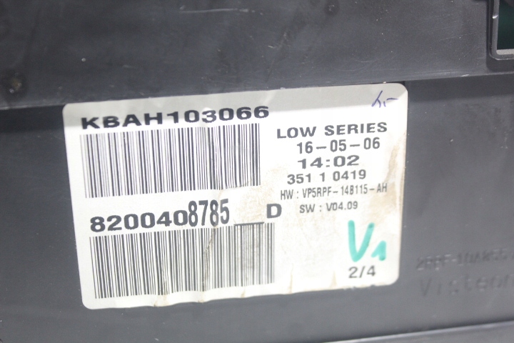 фото №4, Приборы renault megane ii