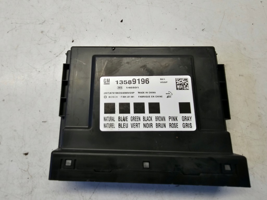 фото №1, Opel mokka модуль комфорту bcm 13589196