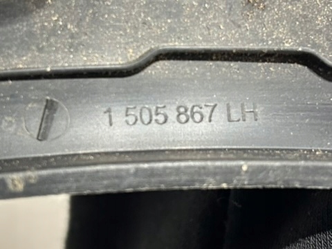 Mini cooper r50 r52 r53 молдинг крила ліва передня лівий перед оригінал!! в Україні