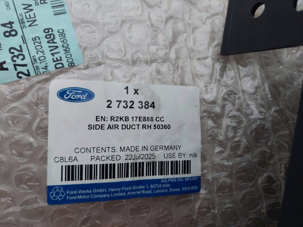 фото №5, Ford explorer kieronica воздуха бампера правая r2kb-17e888-cc 2732384