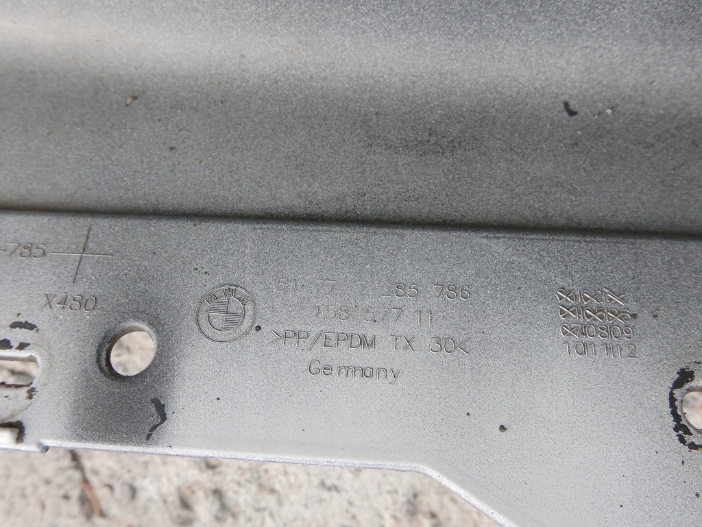 фото №6, Bmw f32 f33 молдинг порог правая a300 alpinweiss