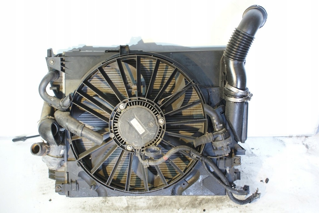 фото №1, Jaguar s-type 2.7 радиатор вентилятор 4r8319e786