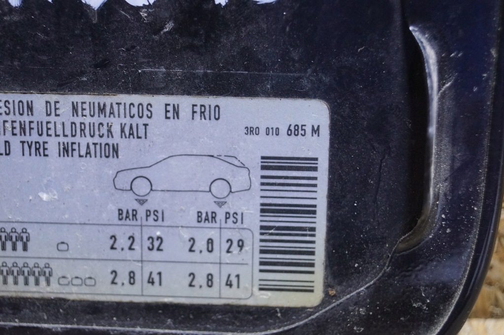 фото №3, Seat exeo крышка заливной топлива