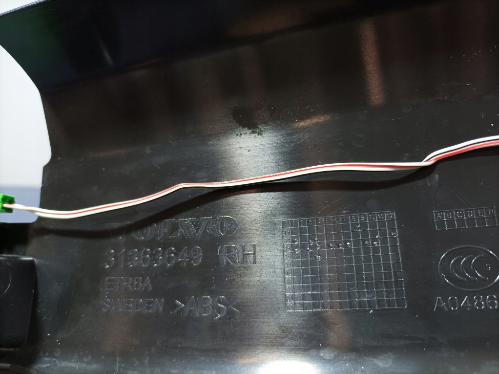 фото №7, Volvo xc90 ii молдинг накладка порог перед правая подсвеченная 31363649