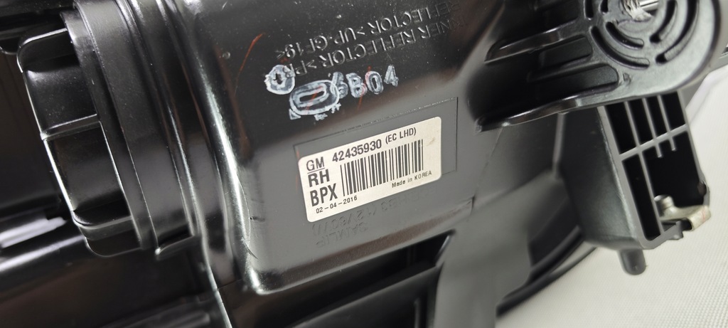 фото №10, Opel mokka x фара правый лампа правая 42435930