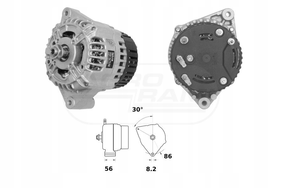 фото №1, Генератор mahle mg 353