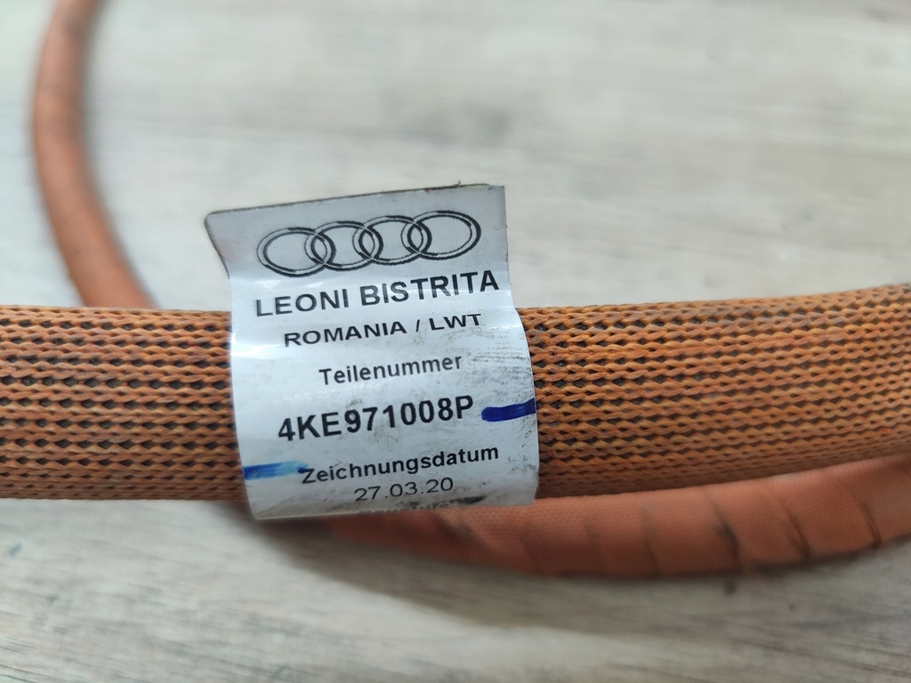 Шланг wysokowoltowy audi e-tron 55 quattro 4ke Киев
