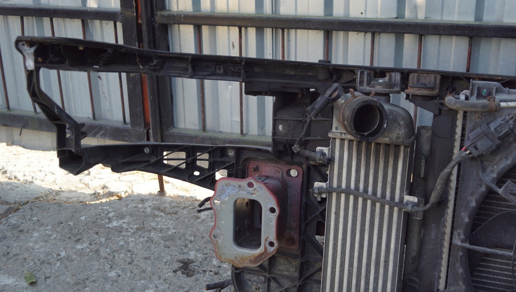 фото №13, Pas передній радіатор kia ceed i lift 1.6 crdi