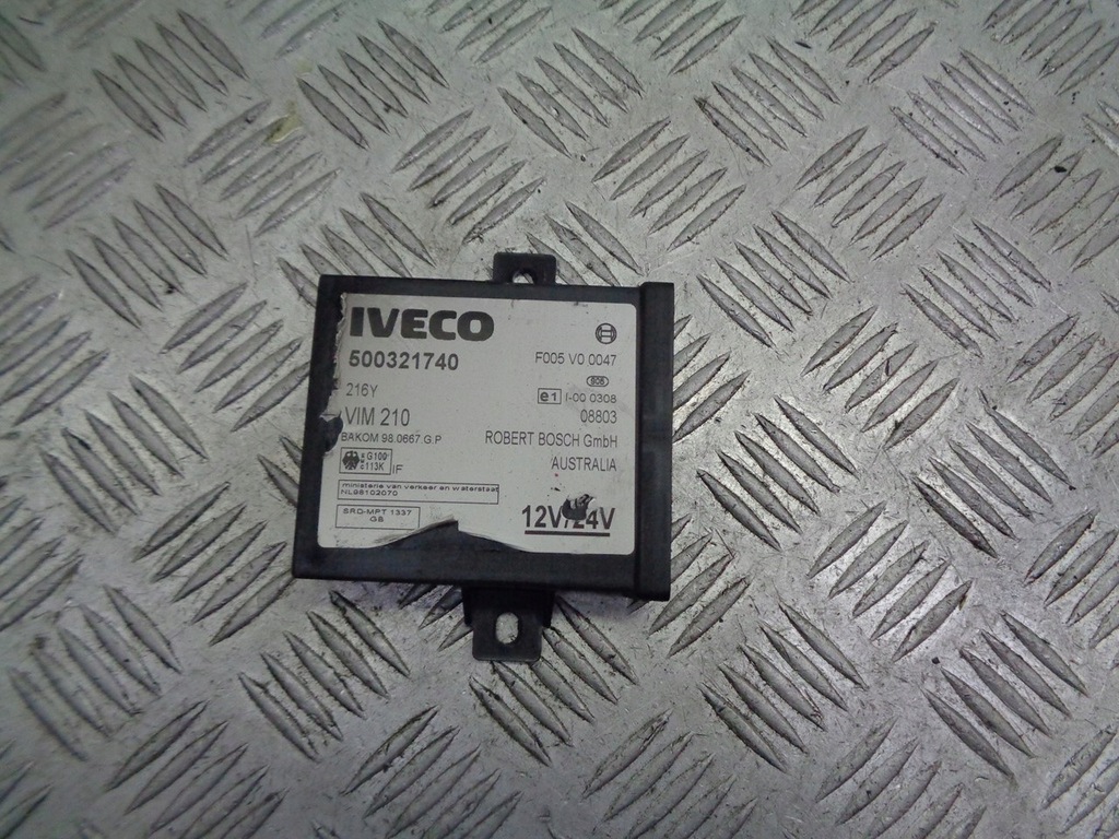 фото №1, Модуль иммобилайзер iveco daily iii 500321740