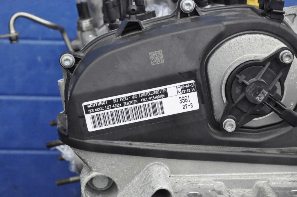 Vw golf vii seat leon 3 5f 1.5 tsi 96kw 130km двигун dac daca 8tys km Зі Шроту