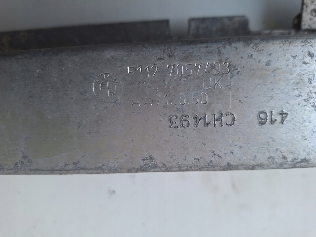 фото №2, Mini cooper r50 r52 r53 балка бампера задня 7057403 оригінал