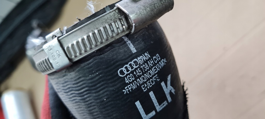 фото №7, A6 c7 4g шланг труба интеркулер 4g0145738ah 3.0 tdi a7 4g