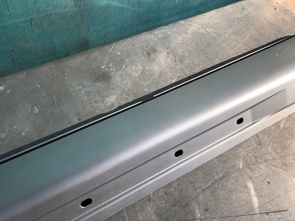 фото №4, Mercedes w220 левая молдинг порог накладка 744