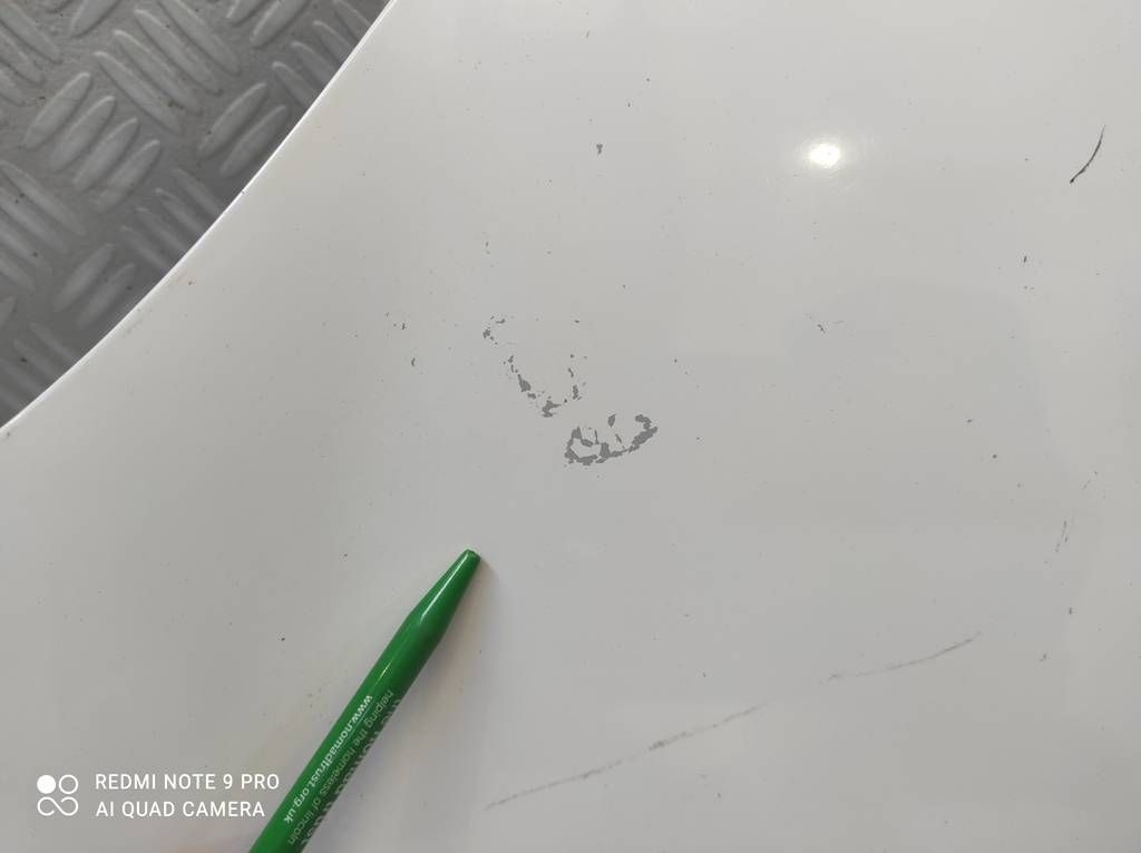 фото №9, Renault kangoo ii iii 2007-2012 капот кришка двигуна колір білий o389 wawa