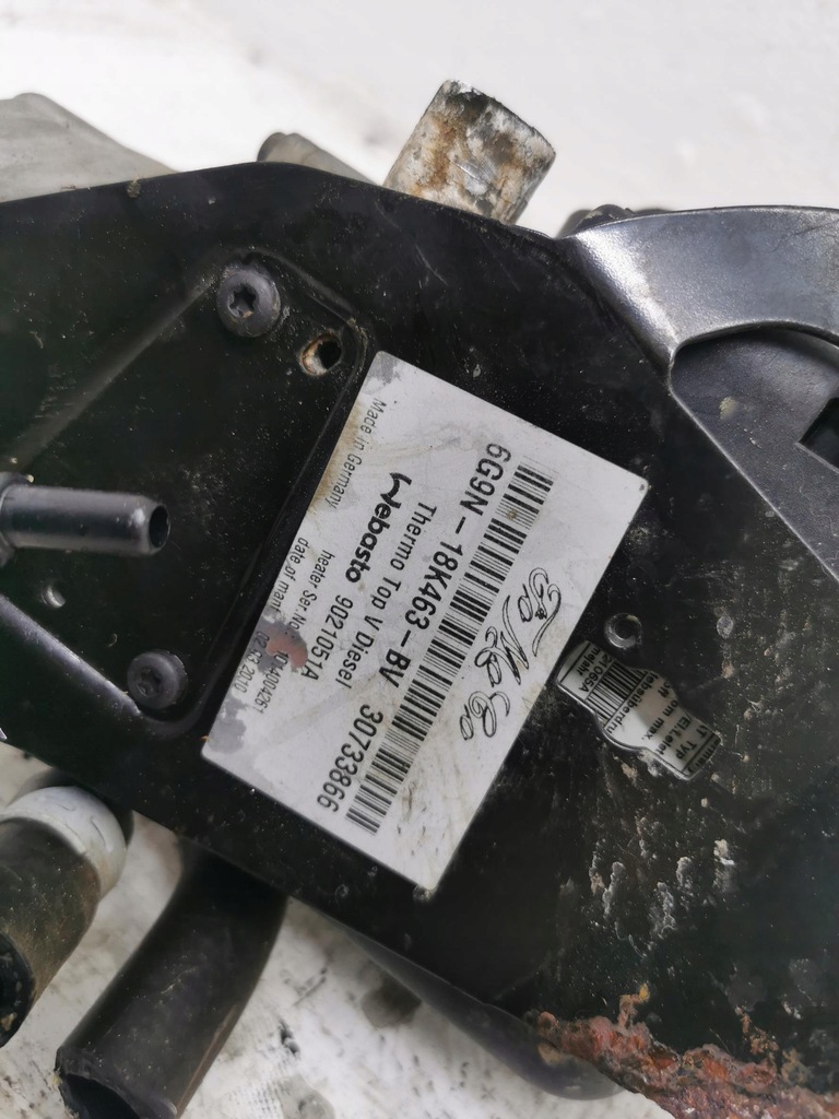 фото №9, Webasto обігрівач ford mondeo mk4 6g9n-18k463-bv