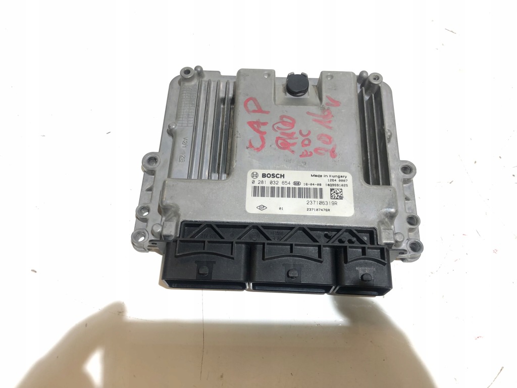 фото №1, Renault captur 1.5 dci бортовой компьютер 237106319r