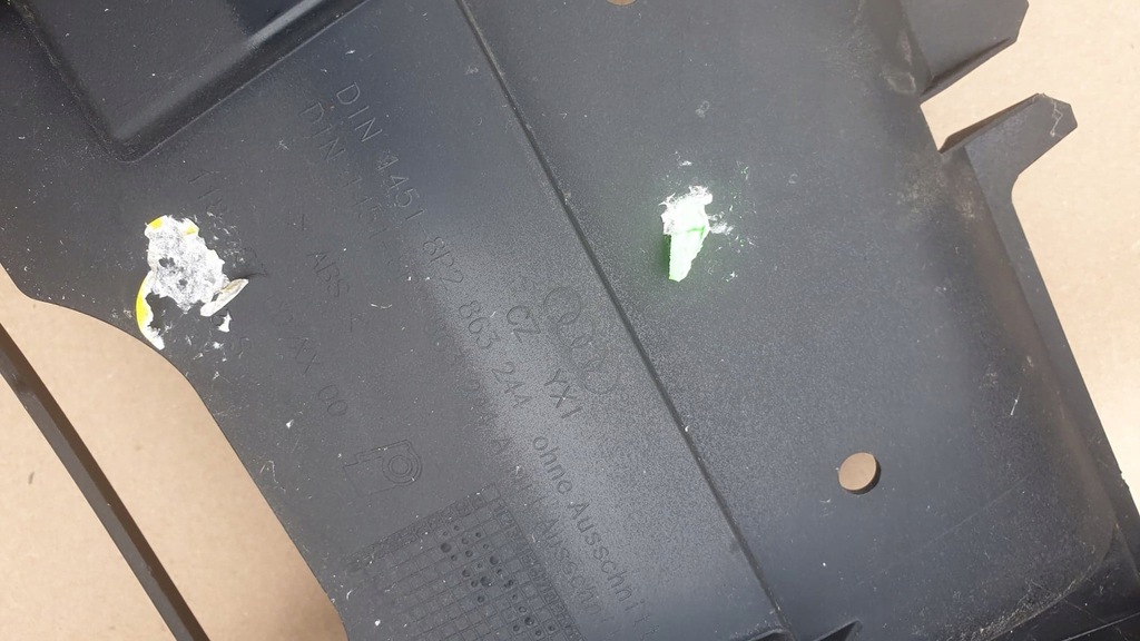 фото №7, Тунель середній чорний 8p2863244 audi a3 8p