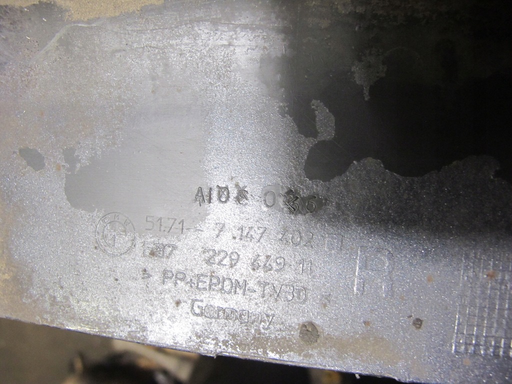 фото №15, Bmw 1 i e87 молдинг накладка порог правая a22/7