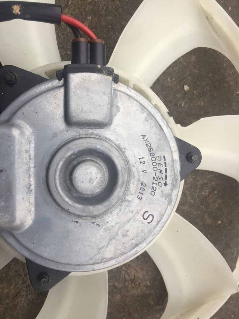 фото №5, Вентилятор радіатора honda jazz fit ax268000-2120